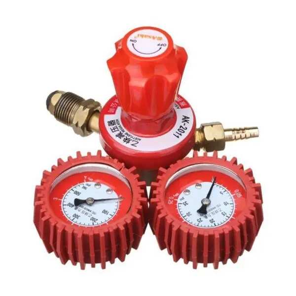 Đồng hồ điều áp acetylen (Đồng hồ gas) Răng ngoài Asaki AK-2011