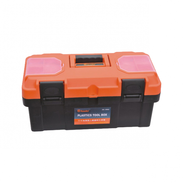 Thùng đồ nghề nhựa 36x17x18cm Asaki AK-9961