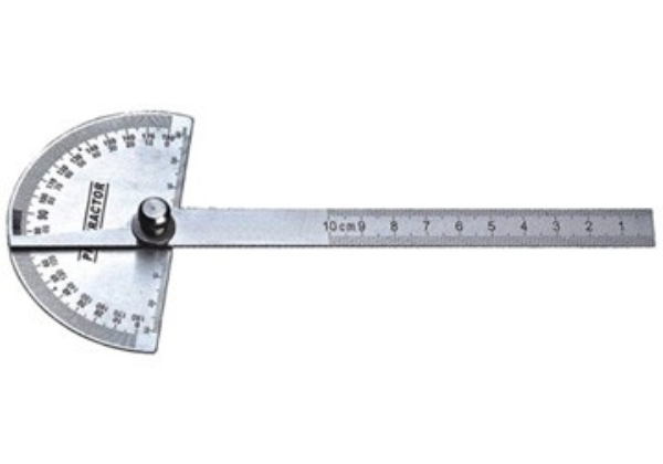 Thước đo góc độ Asaki 9cm x 15cm AK-2587