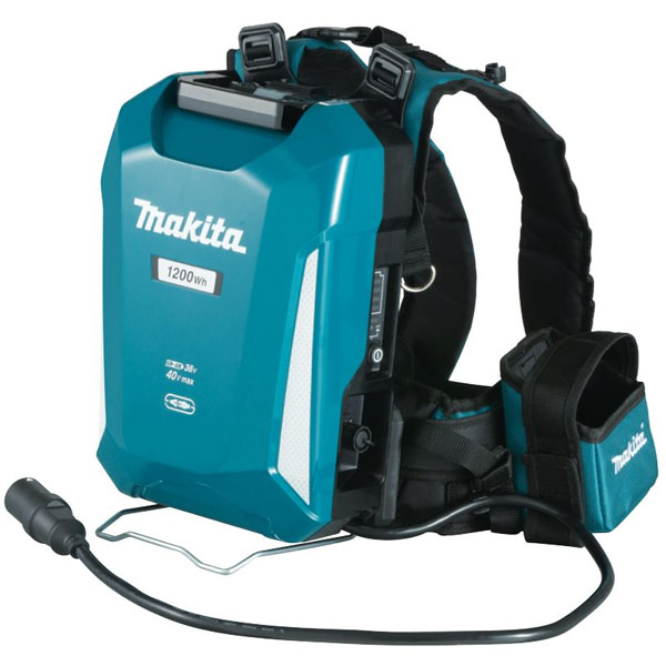 Bộ cấp nguồn đeo vai Makita PDC1200 (18Vx2/40V MAX)