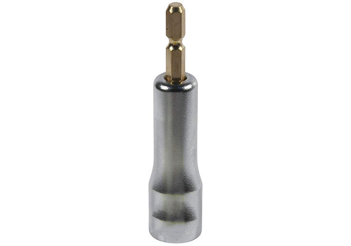 Đầu tuýp siết bulong chôi lục giác 1/4" 10mm, dài 90mm Makita A-58920
