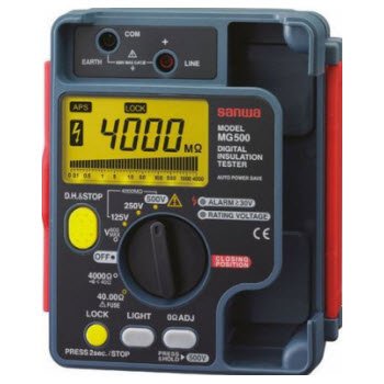 Đồng hồ đo điện trở cách điện Sanwa MG53