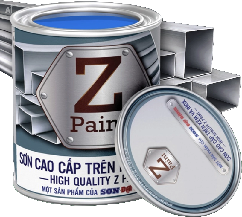 Sơn Cao Cấp Trên Kẽm Và Inox Z-PAINT