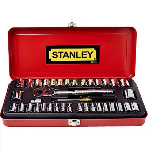 Bộ khẩu 1/4'' & 3/8'' gồm 37 chi tiết Stanley 89-518-1