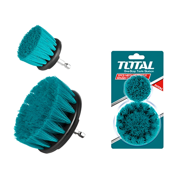 Bộ 2 bàn chải sợi dẻo 2 inch & 3.5 inch Total TACM2235