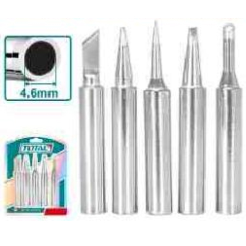 Bộ 5 đầu mỏ hàn Total TET065461