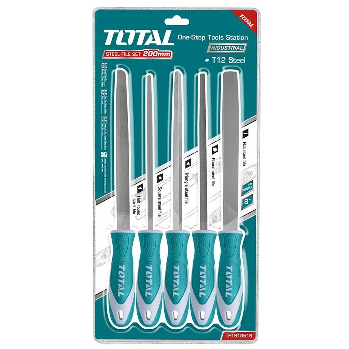 Bộ giũa sắt 5 chi tiết Total THT918516