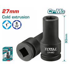 Đầu tuýp đen lục giác vuông 1" 30mm Total THHISD0130L