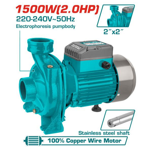 Máy bơm nước ly tâm Total  TWP2150026 1500w