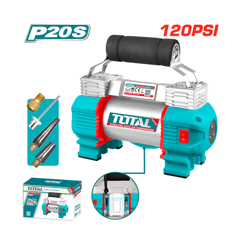Máy bơm hơi dùng pin 20V Total TACLI2026 (Chưa Pin & Sạc)