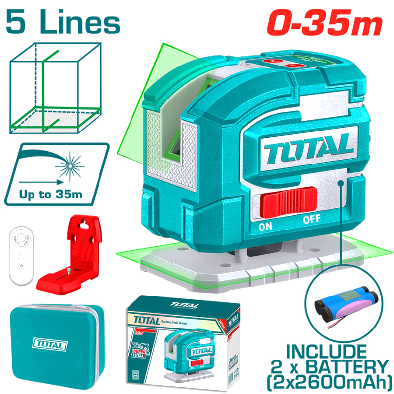 Máy cân bằng laser tia xanh Total TLL306502