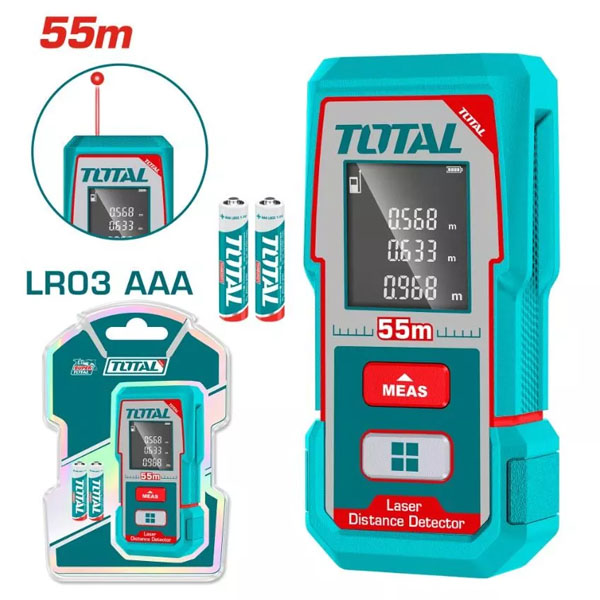 Máy đo khoảng cách tia laser 55mm Total TMT550166