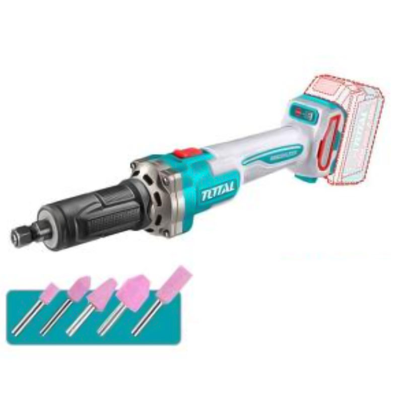 Máy mài khuôn dùng pin 20V Total TDGLI2001 (Chưa Pin & Sạc)