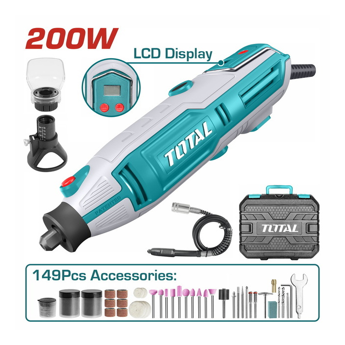 Máy mài khuôn mini 200W Total TG2006