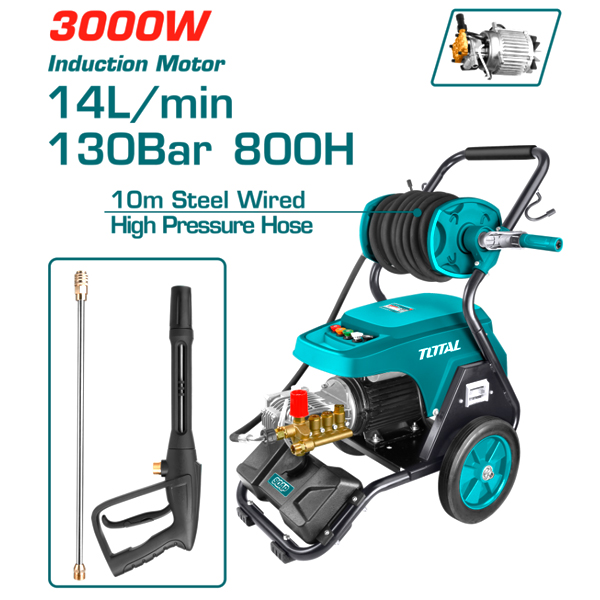 Máy rửa xe công nghiệp 3000W Total TGT11276