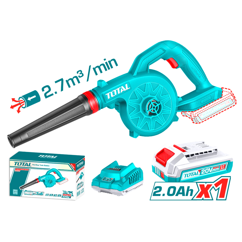 Máy thổi dùng pin 20V Total TABLI20781 (1 Pin 2.0Ah, 1 Sạc)