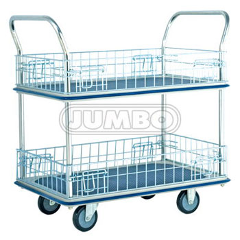 Xe đẩy hàng có lưới bảo vệ JUMBO HL-120M
